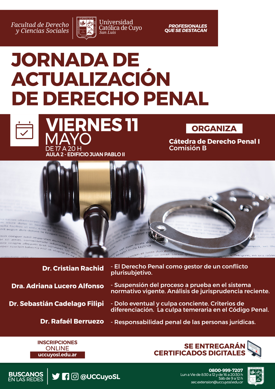 Jornada de actualización de Derecho Penal